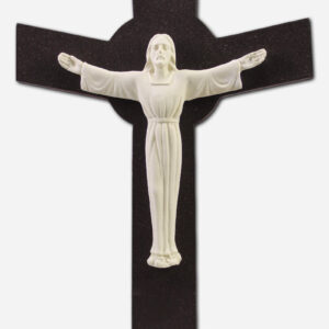CRUCIFIX - PILGRIMS OF HOPE - WALL MOUNTED - 7 X 1 X 12 INCHES