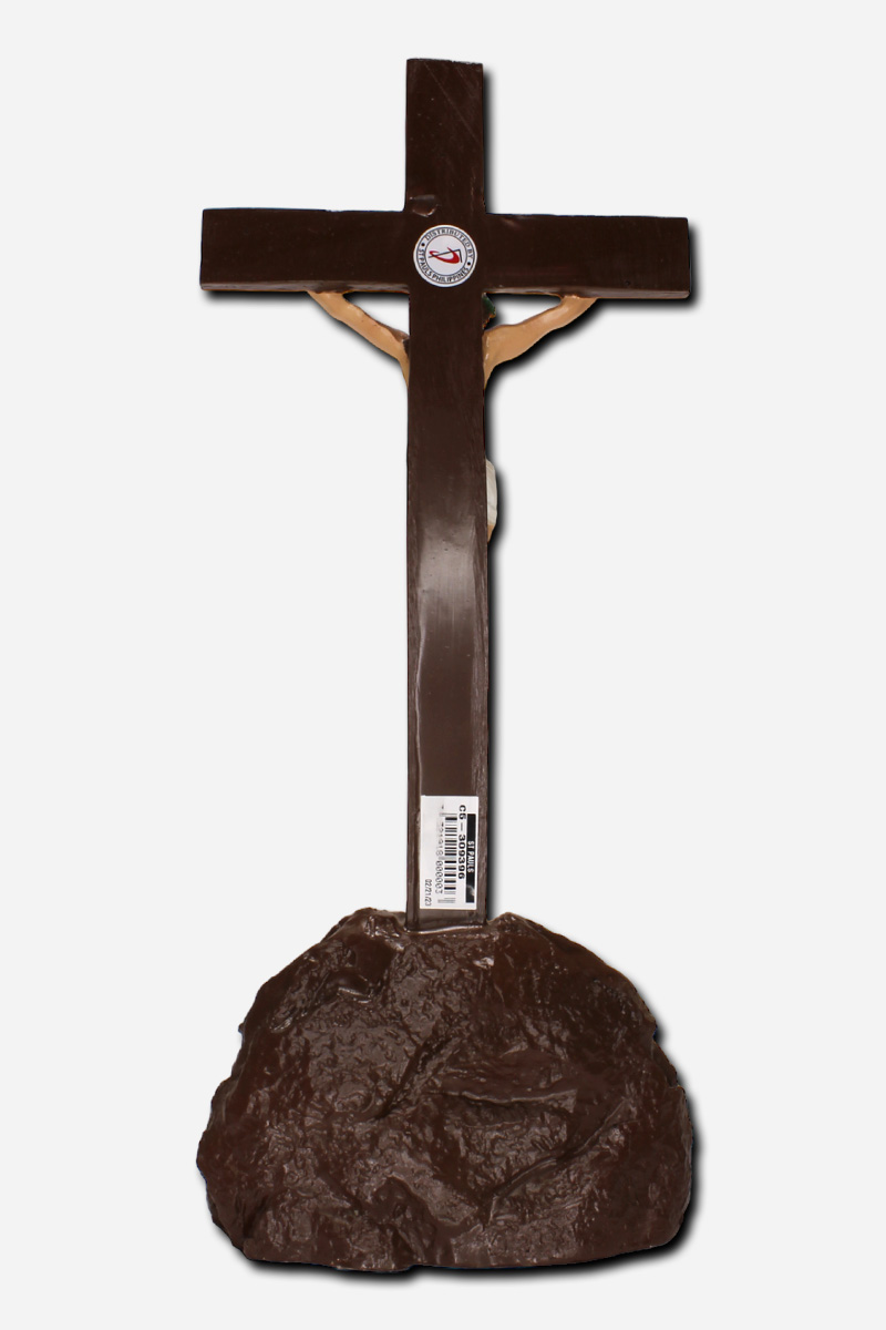 CRUX MOUNTED ON ROCK STAND - BROWN - - Image 4