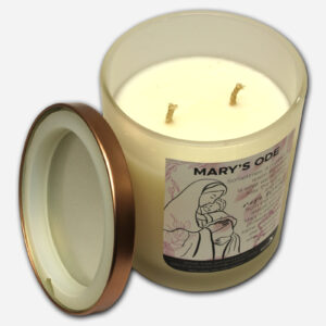 Scented Candle - Marys Ode - Rose Scent