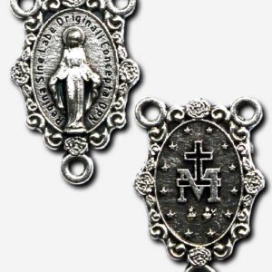 Center Medal - Our Lady of Miraculous Medal