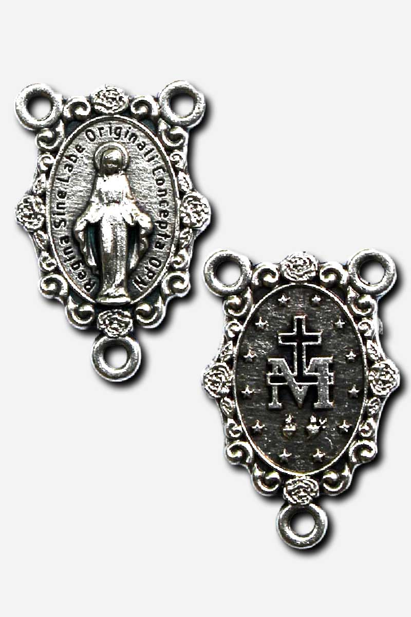 Center Medal - Our Lady of Miraculous Medal