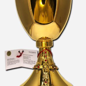 Chalice with Paten and Pouch - Made in Italy - 10 x 10 x