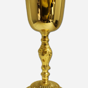 Chalice with Paten and Pouch - Made in Italy - 9 Inches