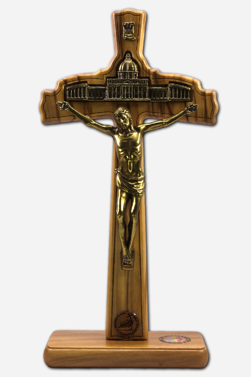 Jubilee Standing Crucifix -9 x 4 x - Made in Italy