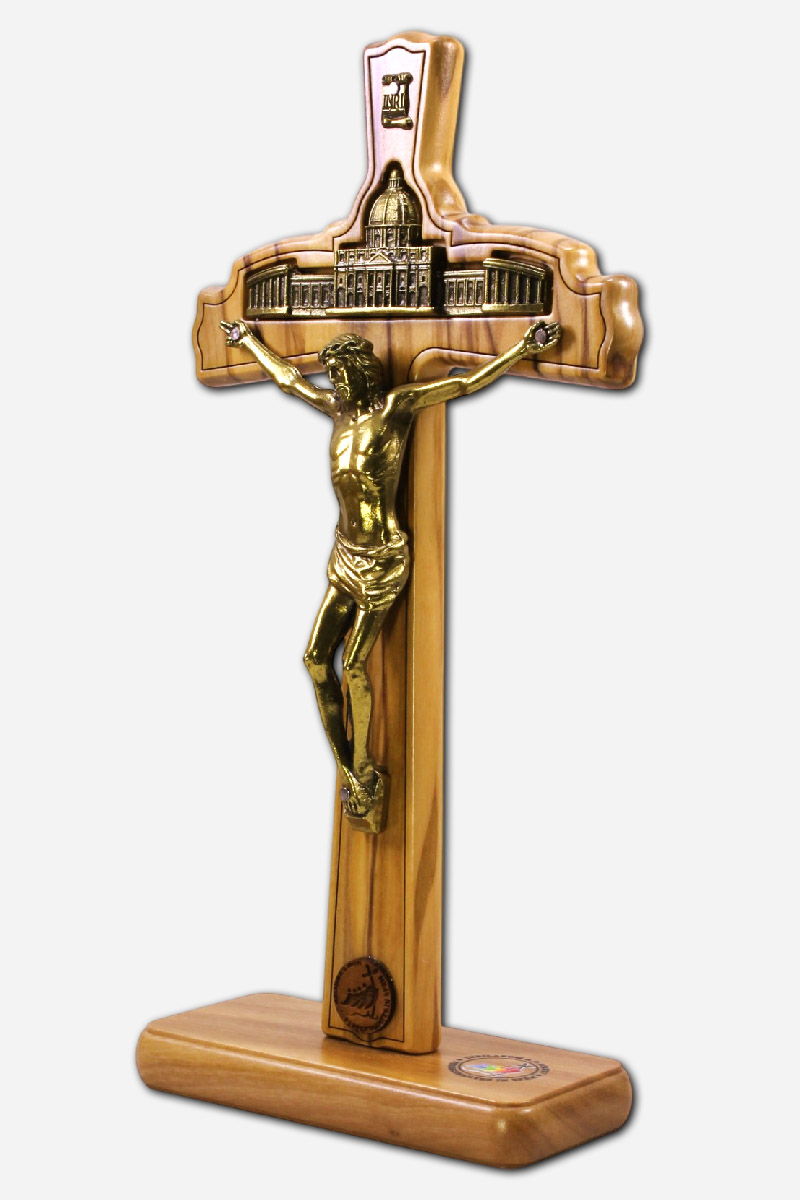Jubilee Standing Crucifix -9 x 4 x - Made in Italy - Image 3