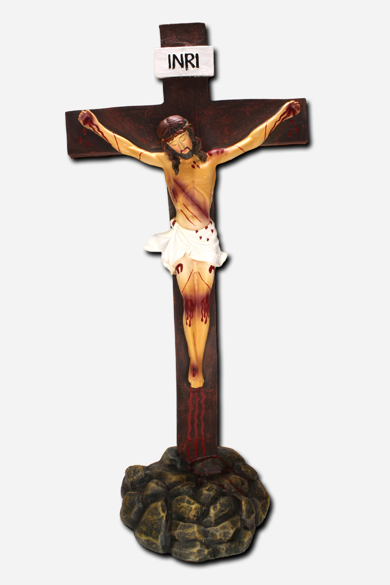 Crucifix On Stone -