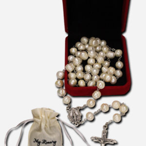Cultured Pearl Rosary