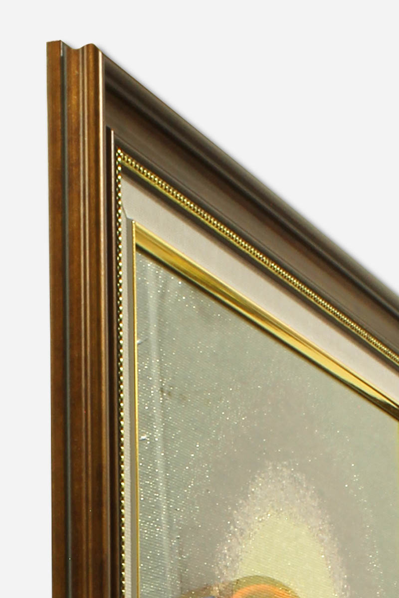 DIVINE MERCY FRAME WITH GLASS - CANVASS - 18 X 1 X - Image 2