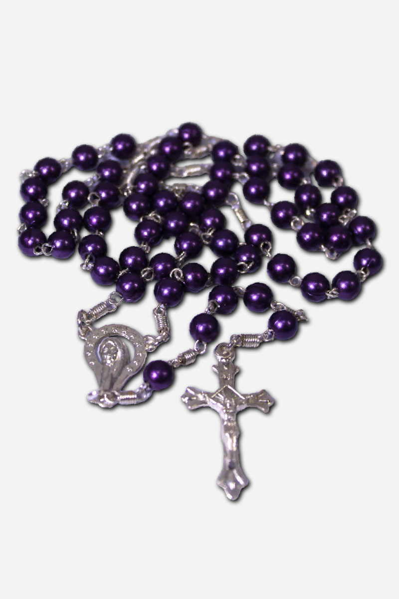 Colored Rosary Beads - 8mm - Image 12