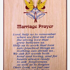 Marriage Prayer - 20 x