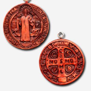 Saint Benedict Plaque WF -