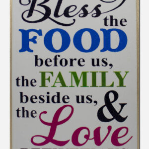 God Bless the Food - 19 x 1 x