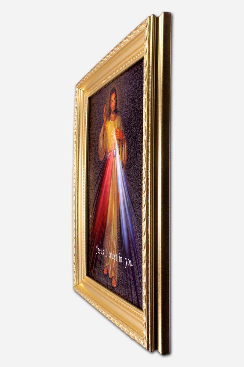 Divine Mercy without Glass - 9 x 11 Inches - Image 3