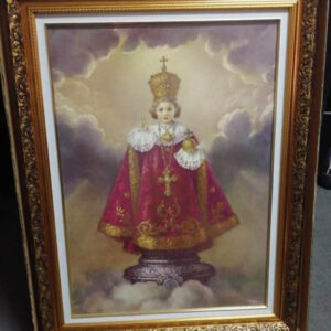 SANTO NIÑO FRAME WITH NON GLARE COVER - 20X