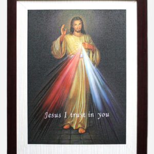 Divine Mercy Frame without Glass - 40 x 2 x