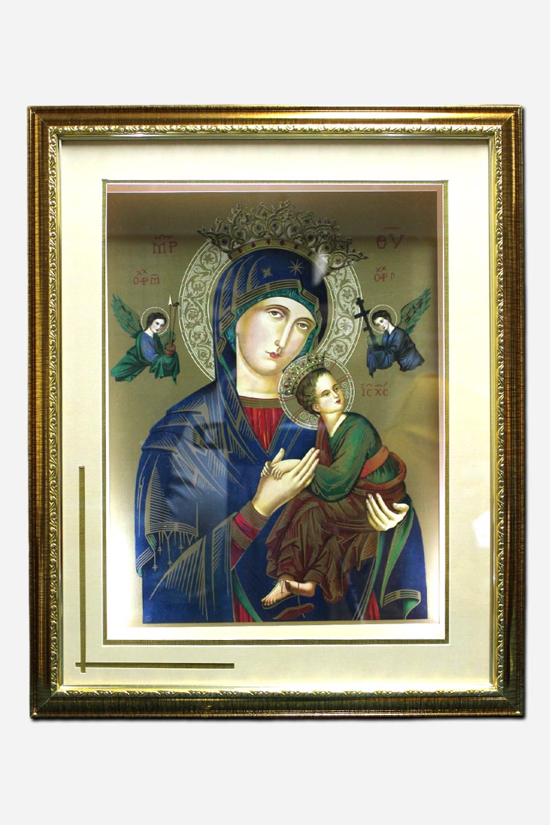 Our Mother of Perpetual Help Frame with Light - 220V - 17 x 2 x