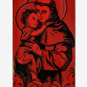 Faith Envelope - Saint Anthony of Padua - Maroon