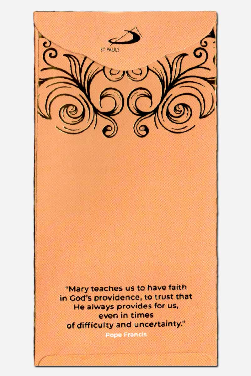 Faith Envelope - Our Lady of Guadalupe - Gold - Image 4