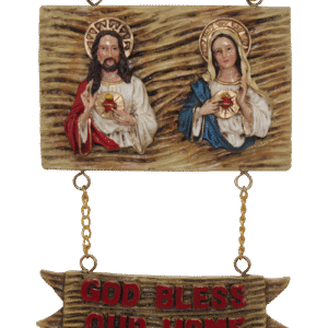 GOD BLESS OUR HOME - 6 x 8 Inches