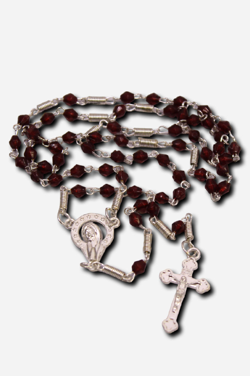 Crystal Birthstone Rosary Diamond Beads - 4mm - Image 19