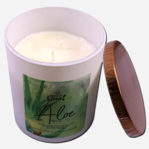 HEAVEN SCENT Scented Candle -Aloe Scent