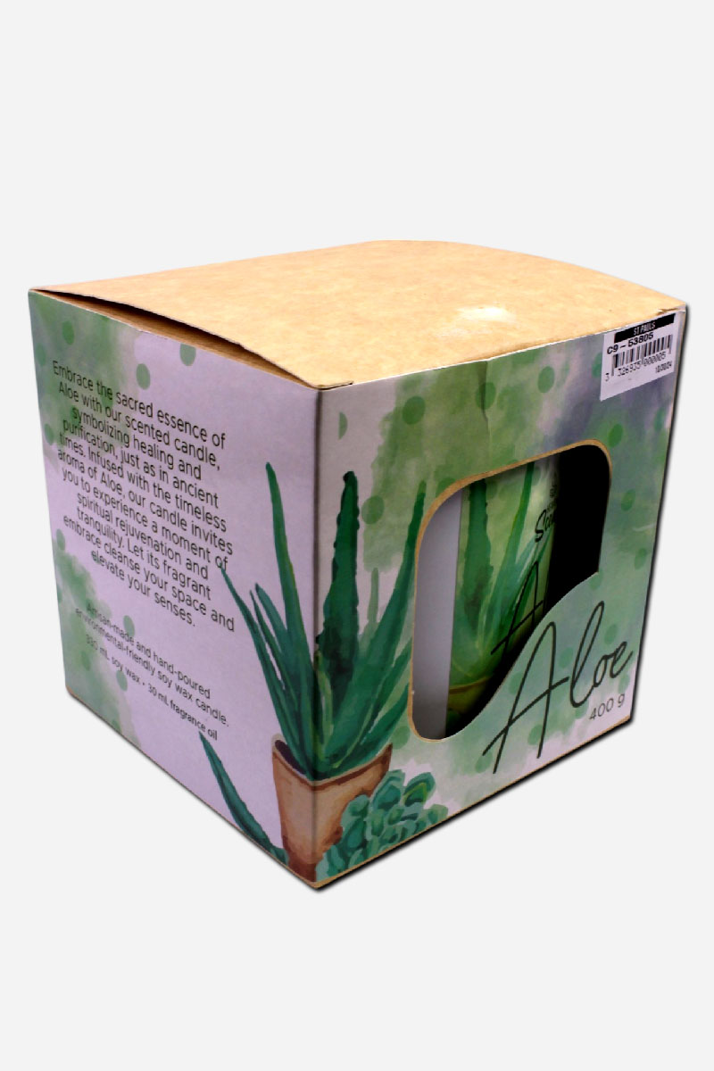 HEAVEN SCENT Scented Candle -Aloe Scent - Image 3