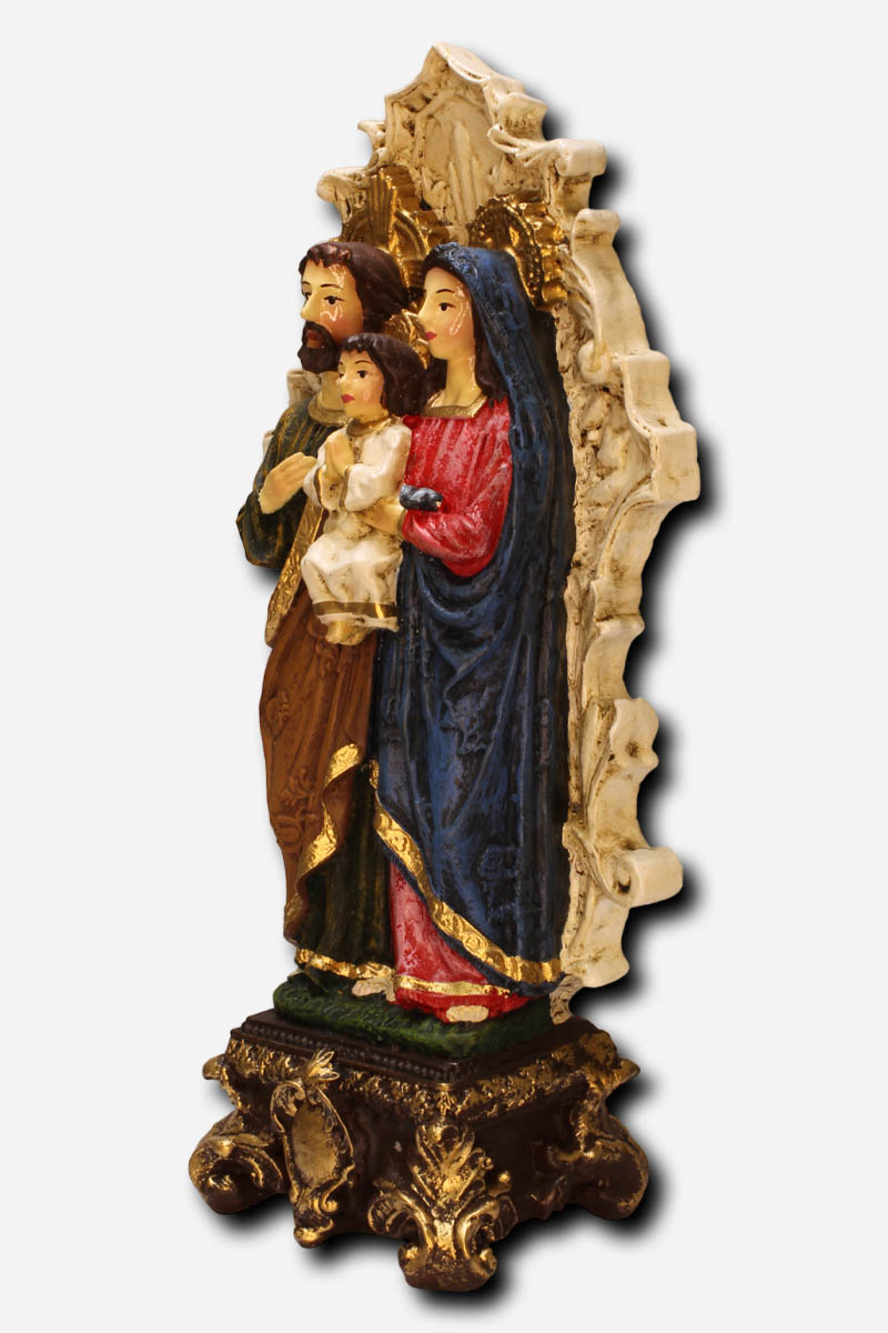 Holy Family with Background - 11 x 5 x 22 cm - Image 3