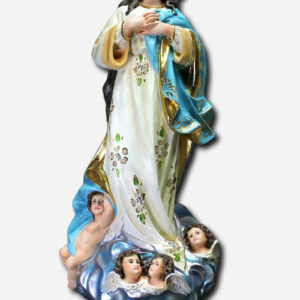 OUR LADY OF IMMACULATE CONCEPTION CREAM AND BLUE -