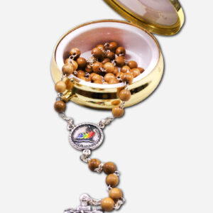 Jubilee Rosary with Case - Olive Wood