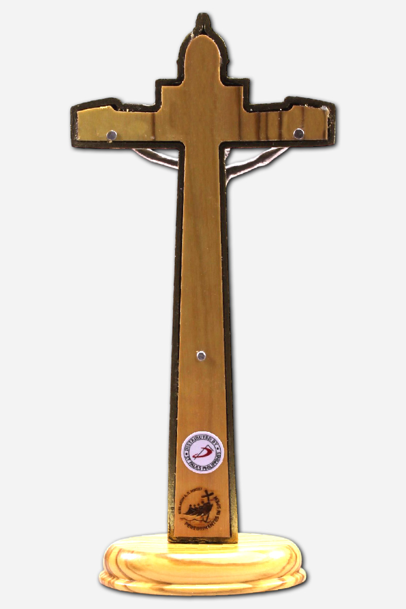 Jubilee Standing Crucifix - 4 x 2 x 8.5 inches - Made in Italy - Image 4