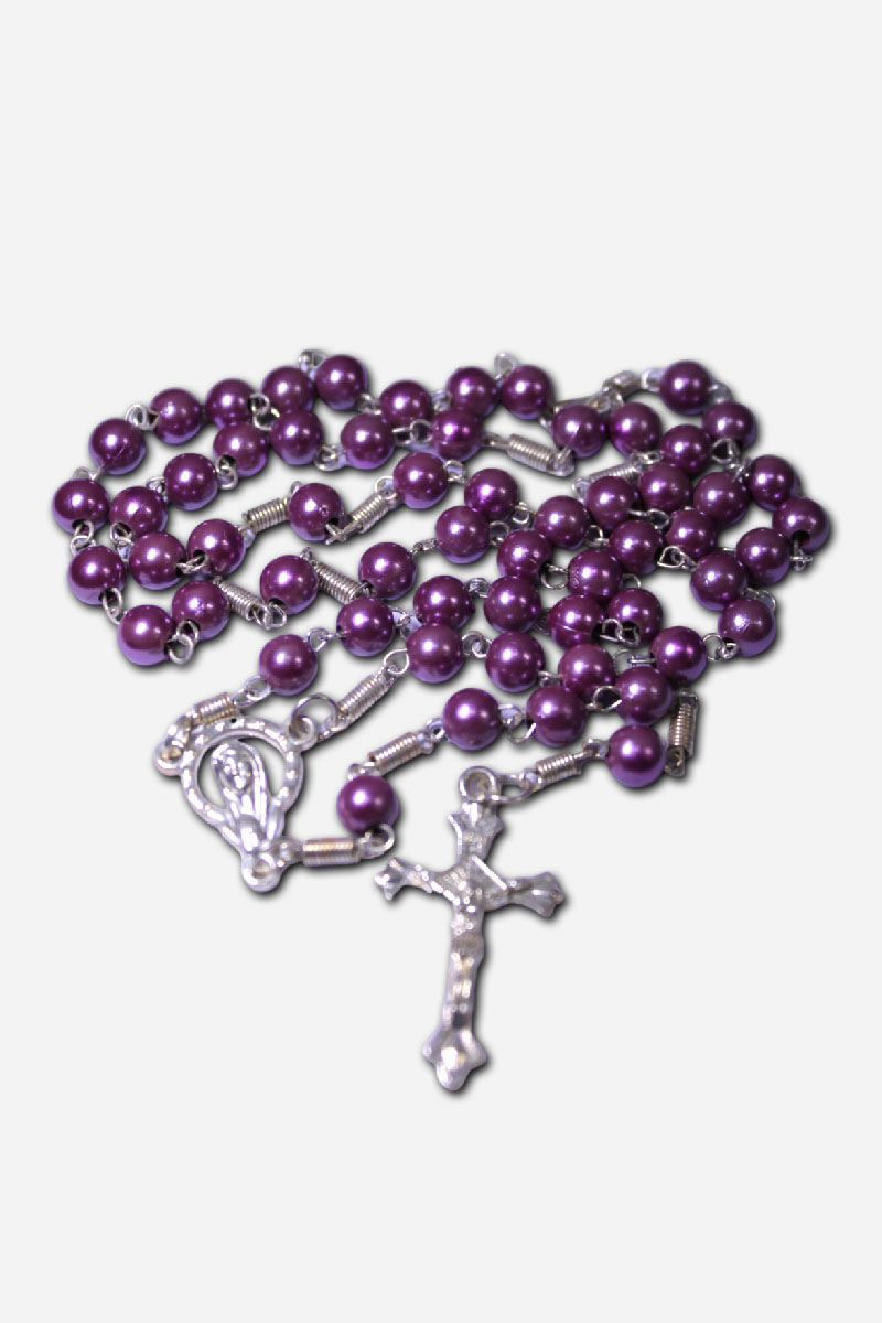 Colored Rosary Beads - 8mm - Image 8