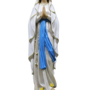 Our lady of Lourdes 1 Foot - Wall Mounted