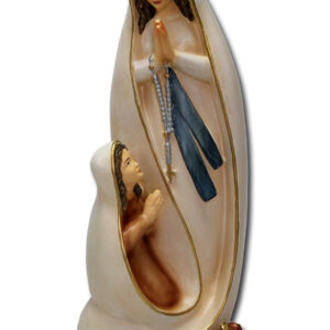 Our Lady of Lourdes with Saint Bernadette -