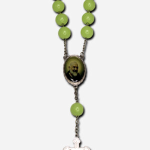 Luminous Car Rosary - Saint Padre Pio 14mm