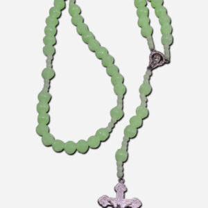 Luminous Plastic Rose Beads Rosary