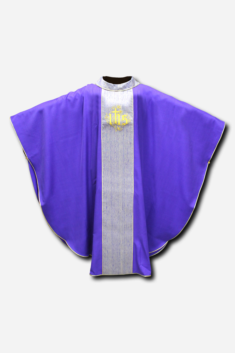 CHASUBLE PURPLE ITALIAN RINNA - MEDIUM