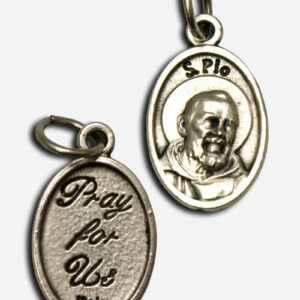 Saint Padre Pio Medal - 11 x 16mm