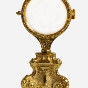 MONSTRANCE - BRASS METAL - 4 X 3 X
