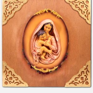 MOTHER AND CHILD PLAQUE - 8 X