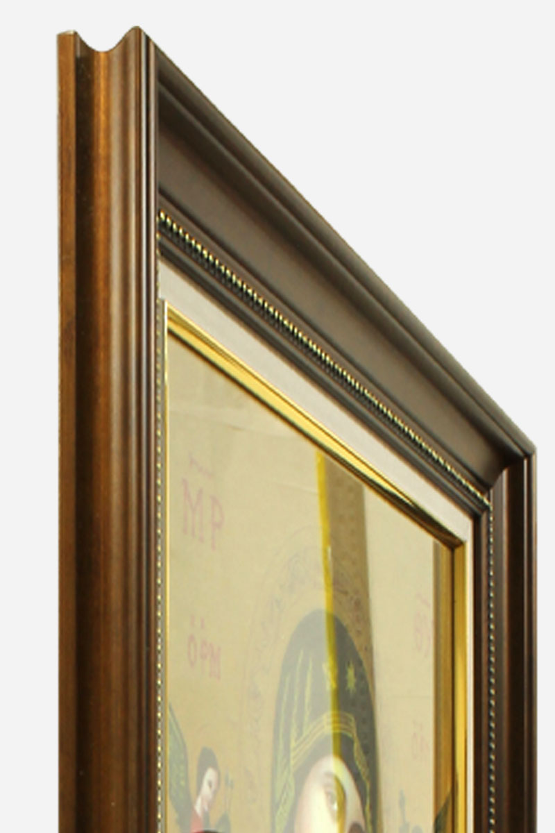 OUR MOTHER OF PERPETUAL HELP FRAME WITH GLASS - CANVASS - 21 X 1 X - Image 3