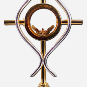 Monstrance -Two Tone - 8 x 2 x