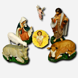 6 Piece Belen Set --tallest piece