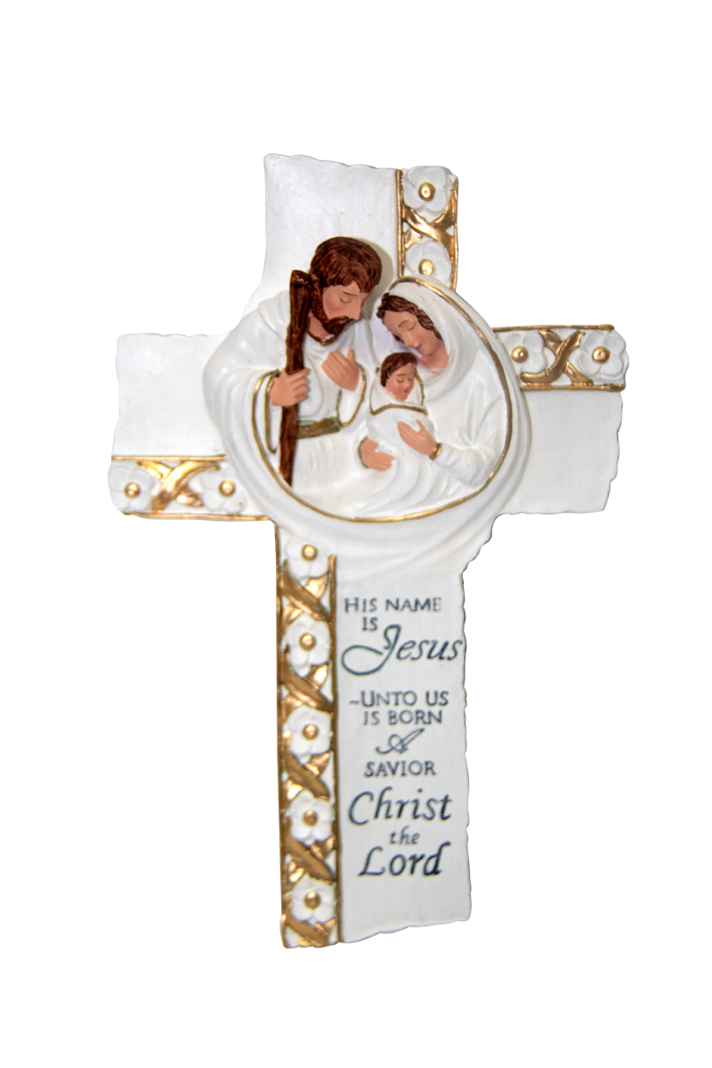 NATIVITY CROSS - 8 INCHES - Image 4