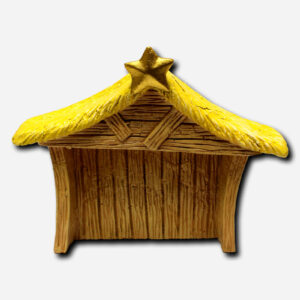 NATIVITY HOUSE - 18 X 2 X 14