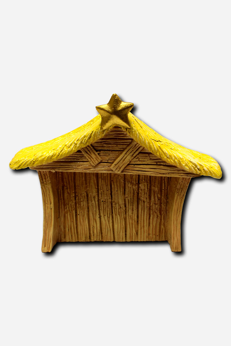 NATIVITY HOUSE - 18 X 2 X 14