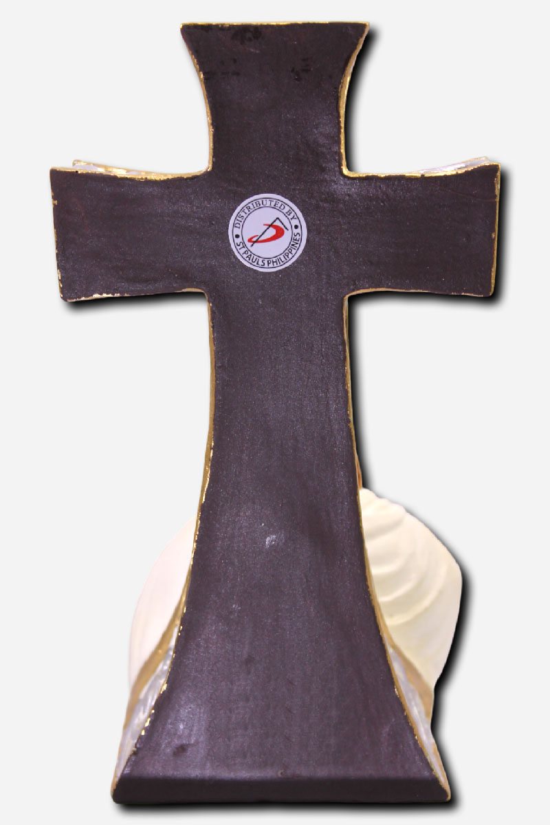 Nativity Cross - Standing - 3 x 3 x 7 Inches - Image 4