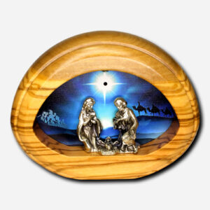 Nativity with Light and Instrumental Music - 10 x 4 x