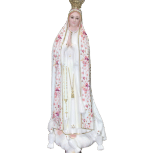 OUR LADY OF FATIMA - 11 INCHES PINK