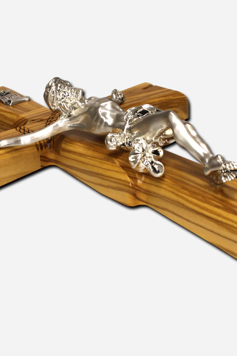 Olive Wood Cross 6 x Italy - Image 5