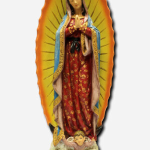 Our Lady of Guadalupe - 12 x 7 x 28 cm